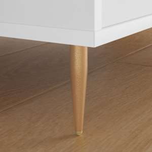 Stojící nohy 2 pcs Zlatá 98 x 40 mm Železo - obrázek 3