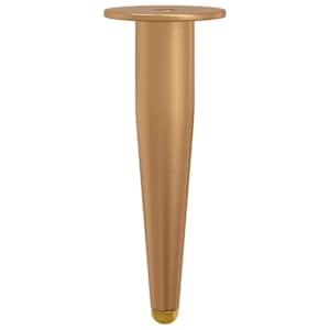 vidaXL Seismispoot 2 tk Kuldne 98 x 40 mm Raud