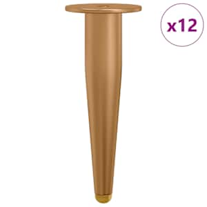 Stojící nohy 12 pcs Zlatá 98 x 40 mm Železo - obrázek 2