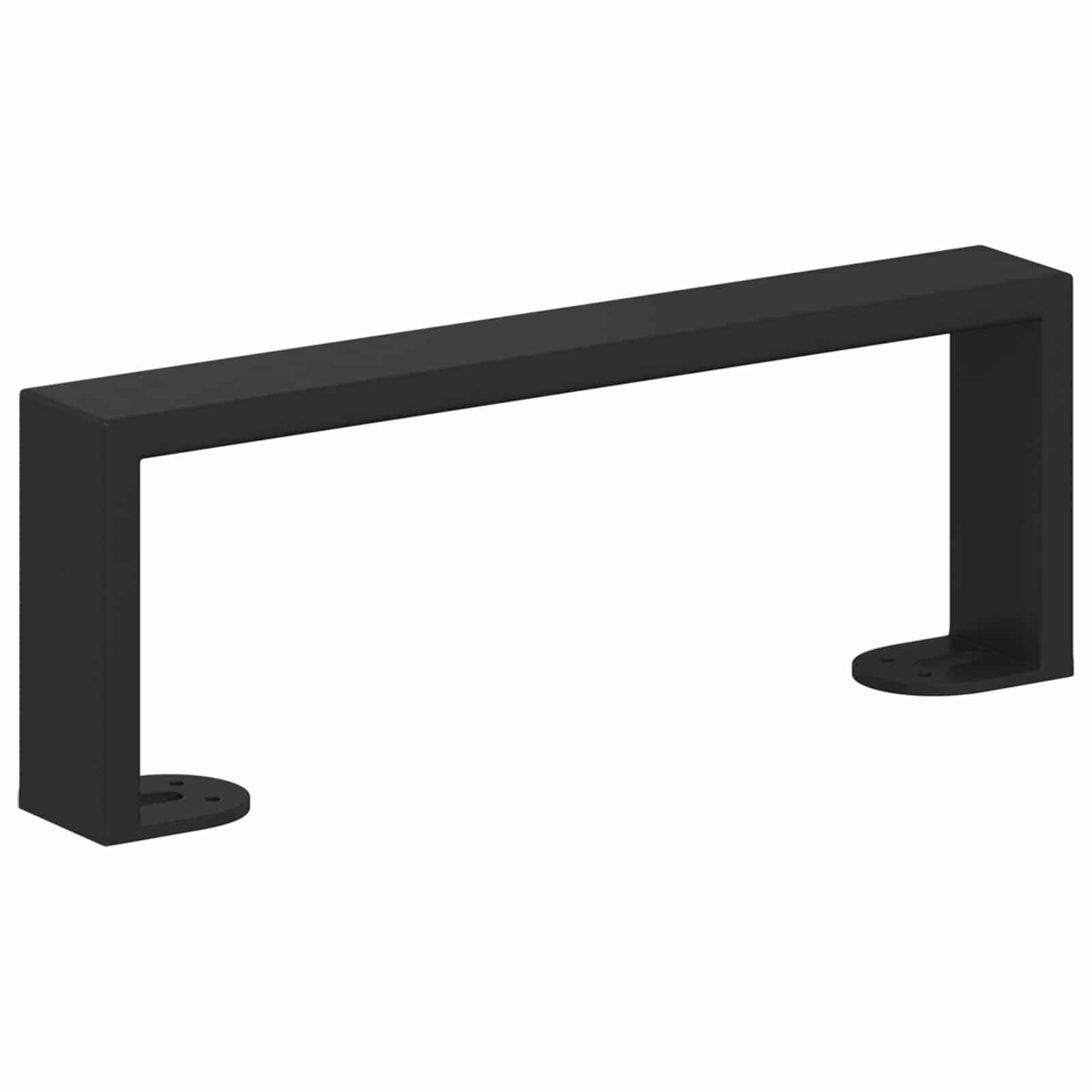 Kosi pohištva 2 pcs Črna 281 x 40,5 x 100 mm elezo - slika 6