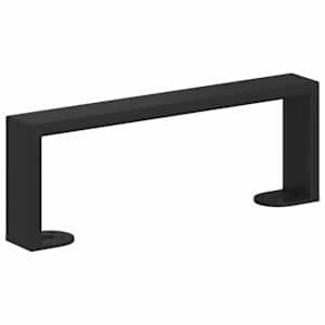 Nábytkové nohy 2 pcs Černá 281 x 40,5 x 100 mm Železo - obrázek 6