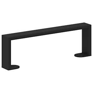 Nábytkové nohy 2 pcs Černá 311 x 40,5 x 100 mm Železo - obrázek 2