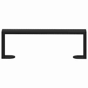 Nábytkové nohy 2 pcs Černá 311 x 40,5 x 100 mm Železo - obrázek 4