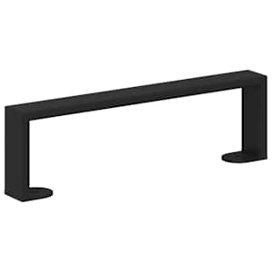 Nábytkové nohy 2 pcs Černá 341 x 40,5 x 100 mm Železo - obrázek 2