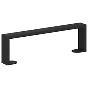 Nábytkové nohy 2 pcs Černá 341 x 40,5 x 100 mm Železo - obrázek 6