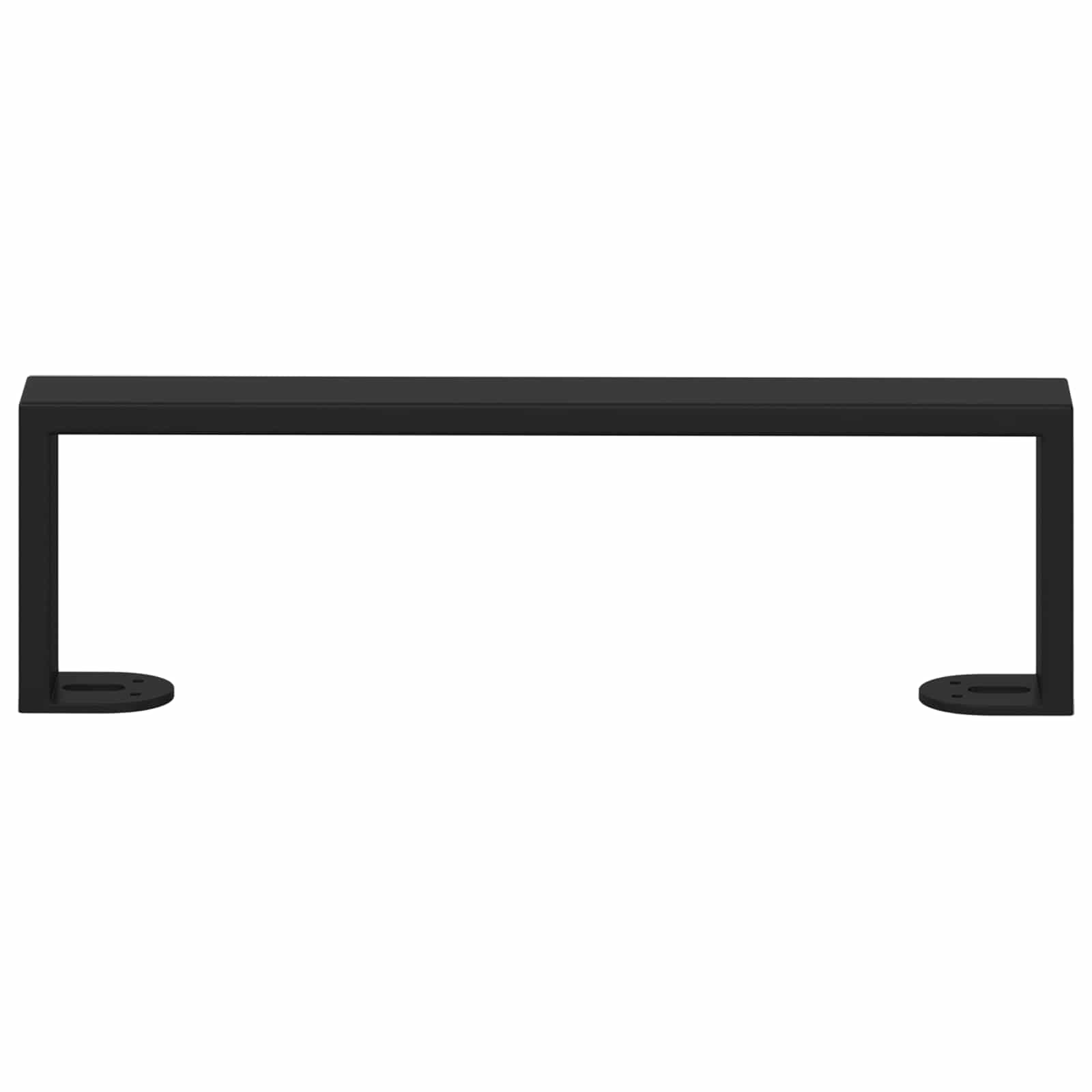 Kosi pohištva 2 pcs Črna 341 x 40,5 x 100 mm elezo - slika 4