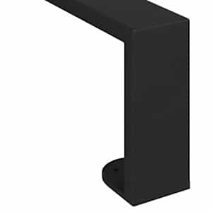Nábytkové nohy 2 pcs Černá 481 x 40,5 x 100 mm Železo - obrázek 8