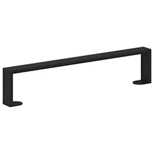 Nábytkové nohy 2 pcs Černá 481 x 40,5 x 100 mm Železo - obrázek 2