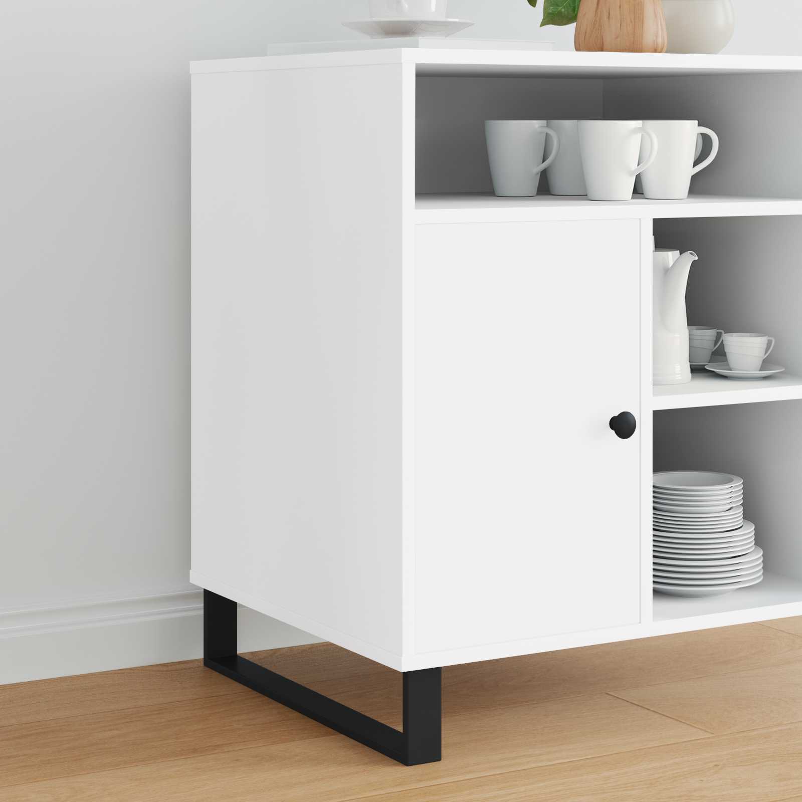 Kosi pohištva 12 pcs Črna 481 x 40,5 x 100 mm elezo