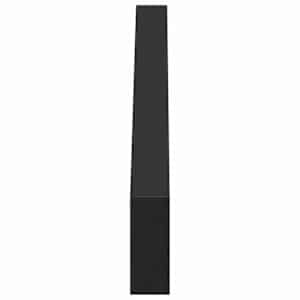 Nábytkové nohy 2 pcs Černá 796 x 40,5 x 100 mm Železo - obrázek 5