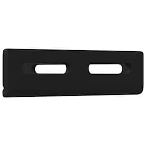 Rohová konzole 12 pcs Černá 138,5 x 50,5 x 16 mm Železo - obrázek 4