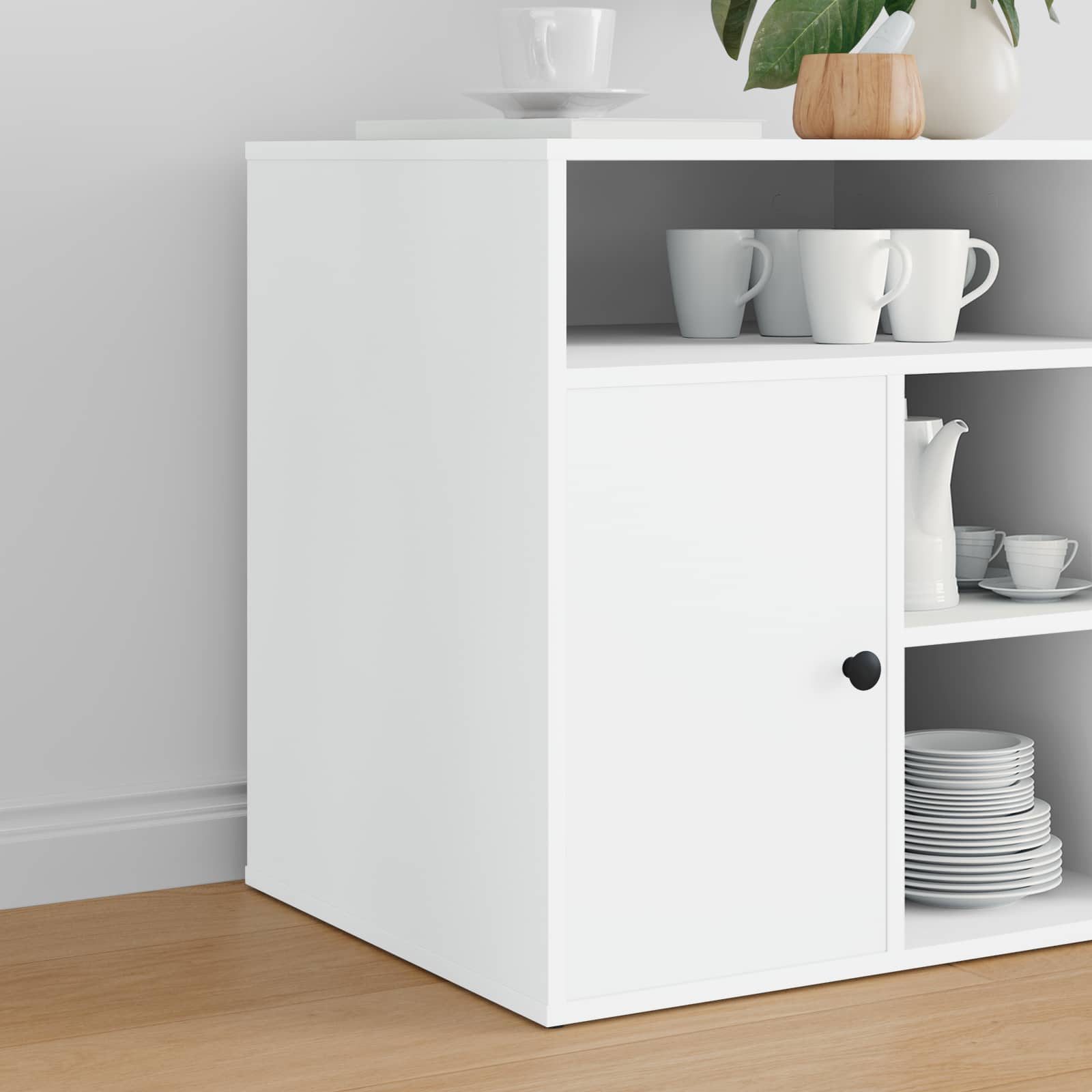 vidaXL Möbelgleiter 2 pcs Schwarz Ø 14 x 4 mm EVA