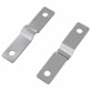 vidaXL T&ouml;&ouml;tlemise plaat 2 tk H&otilde;bedane 50 x 10 x 1,2 mm Raud