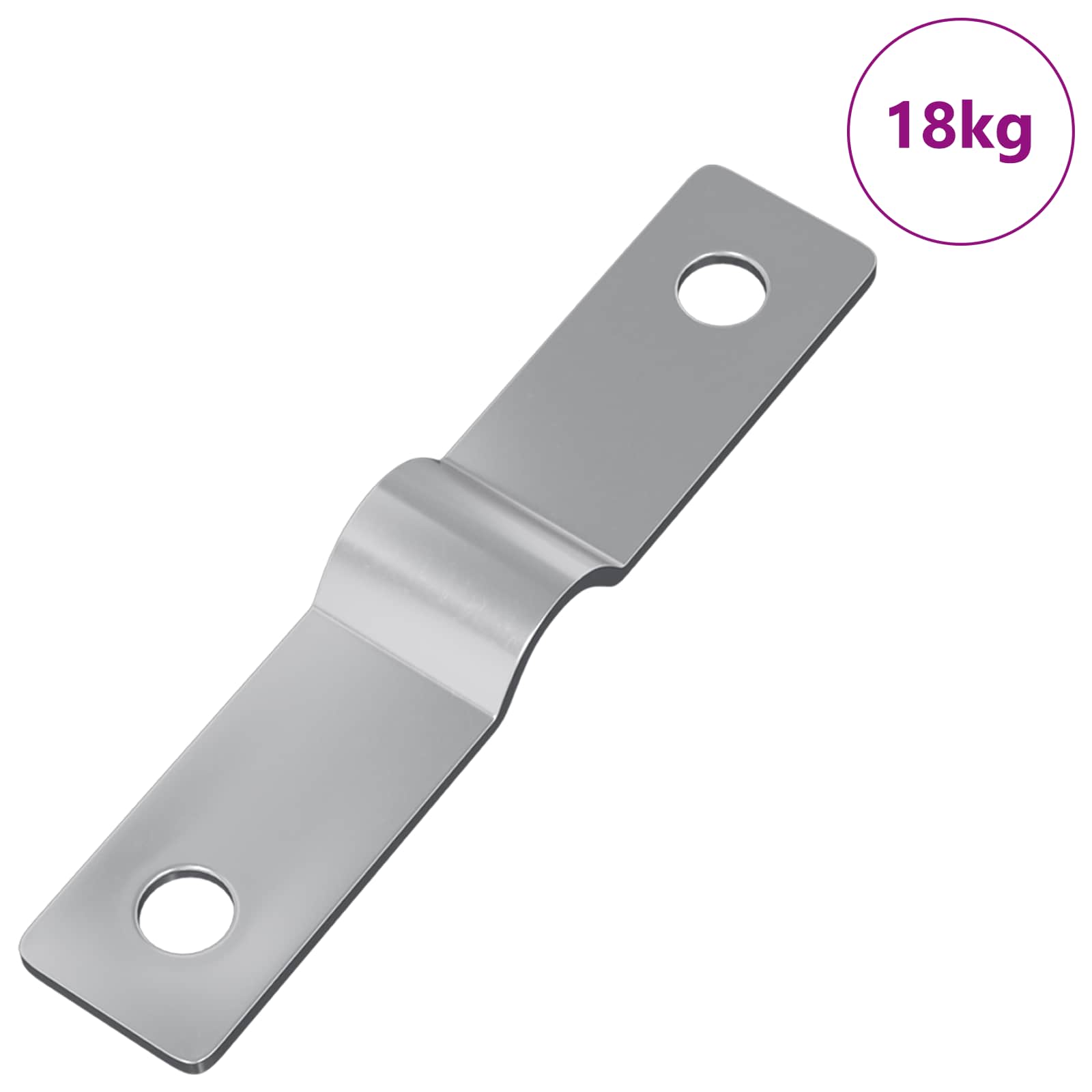 vidaXL Einschlagplatte 9000 pcs Silber Eisen – Bild 3