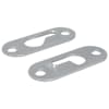 vidaXL V&otilde;tmeaugu Riputus 2 tk H&otilde;bedane 45 x 16 x 3.5 mm Raud