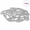 vidaXL V&otilde;tmeaugu Riputus 3673 tk H&otilde;bedane 45 x 16 x 3.5 mm Raud