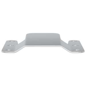 Stropní držák 12 pcs Stříbrná 75 x 66 x 1,4 mm Ocel - obrázek 3