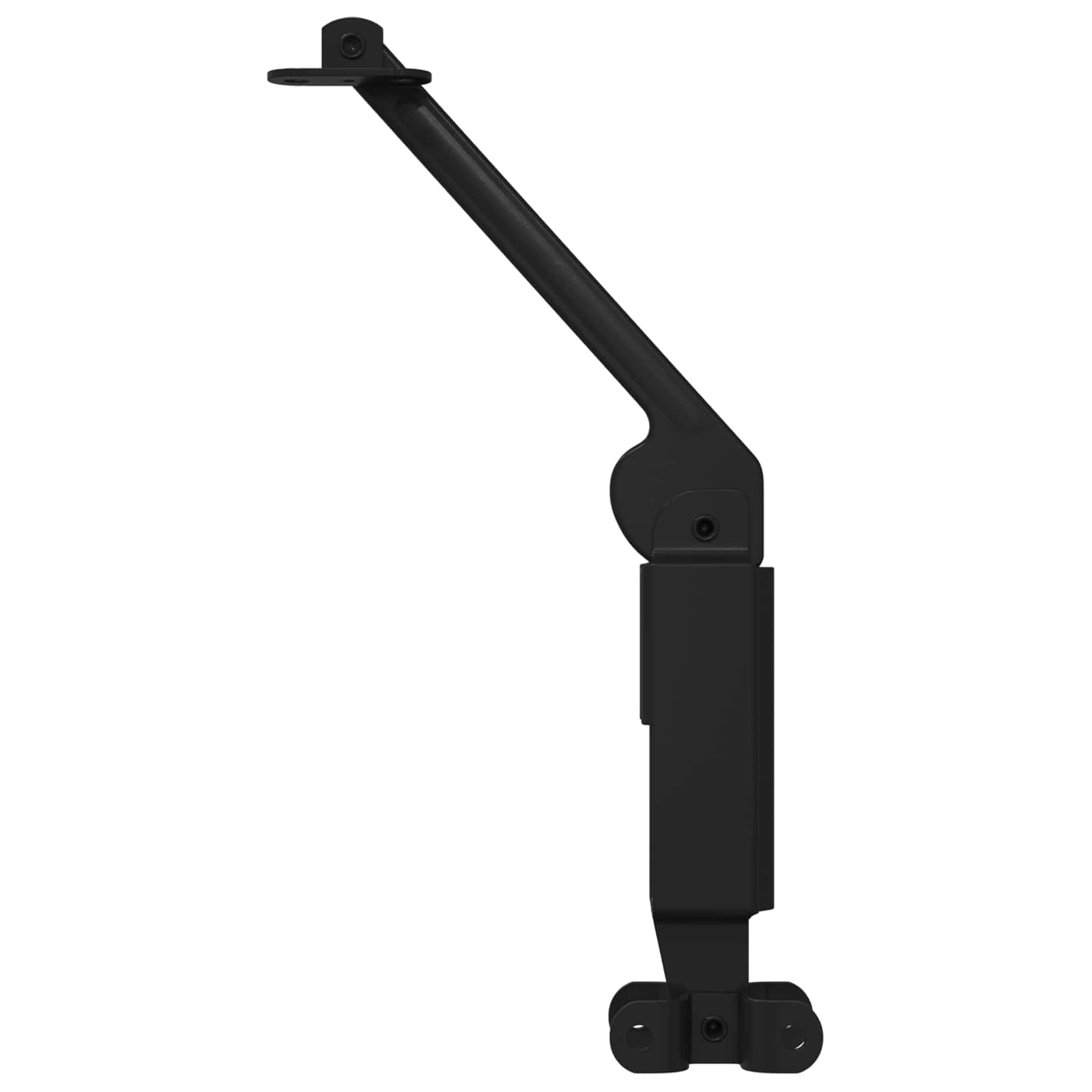 Zatik za podporo pokrova 2 pcs Črna 192 x 32 x 50 mm Jeklo - slika 5