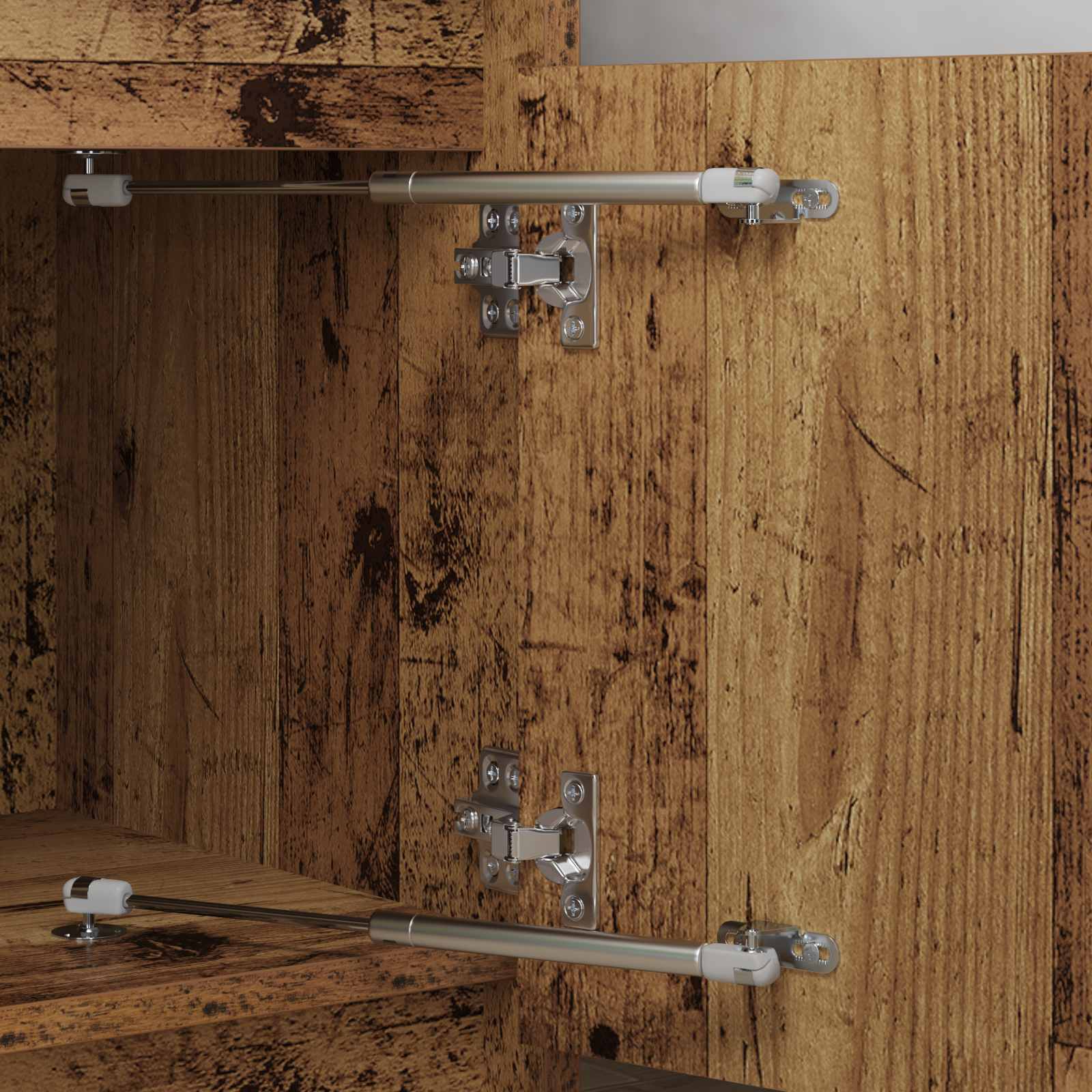 Hidravlična plinska pomična vzmeti 2 pcs srebrna PP in železo - slika 3