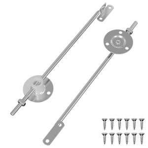 vidaXL Kaantoehing 2 tk H&otilde;bedane 194 x 36 x 18 mm Raud