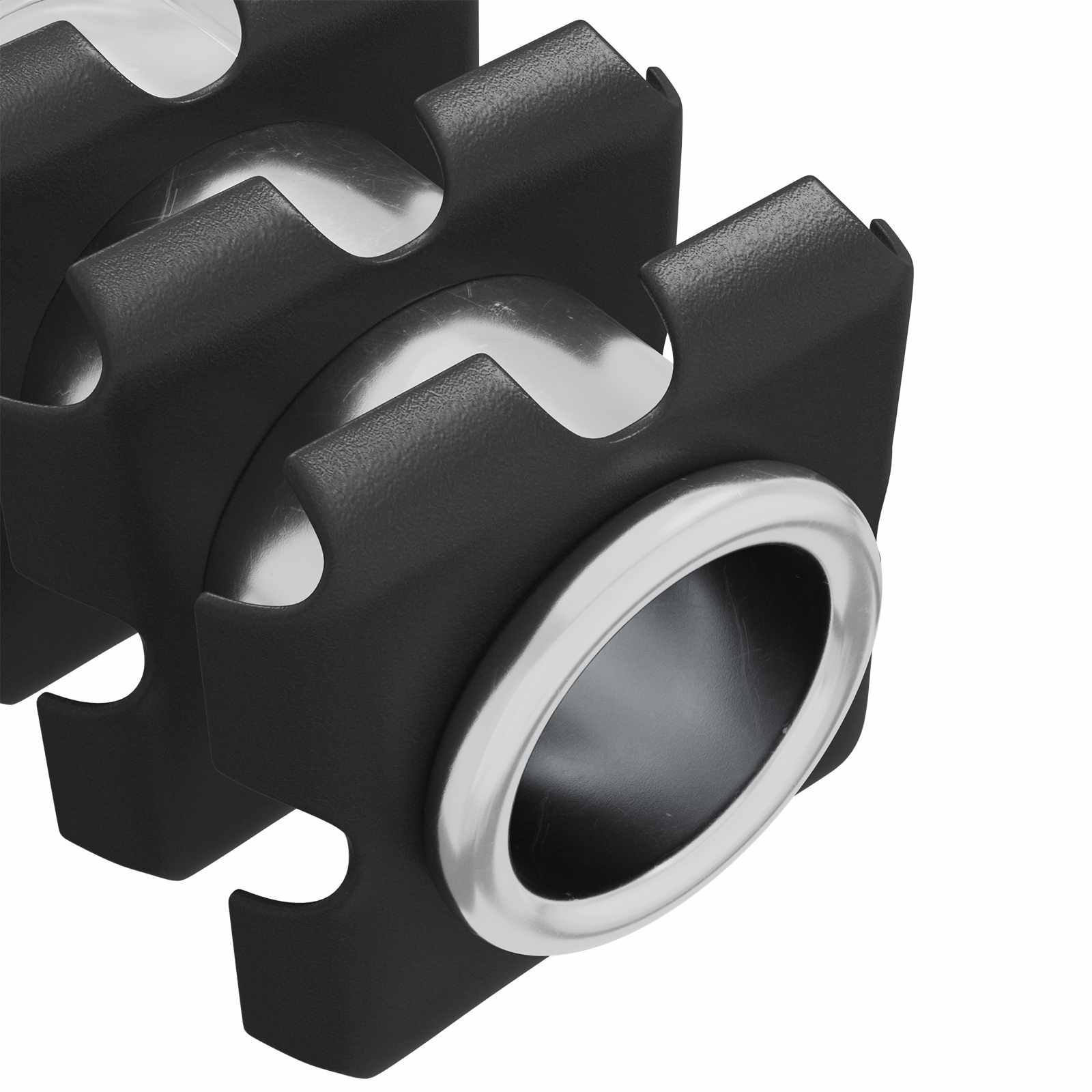 Vītne caurules ieliktnis 1818 pcs Melns un sudrabains