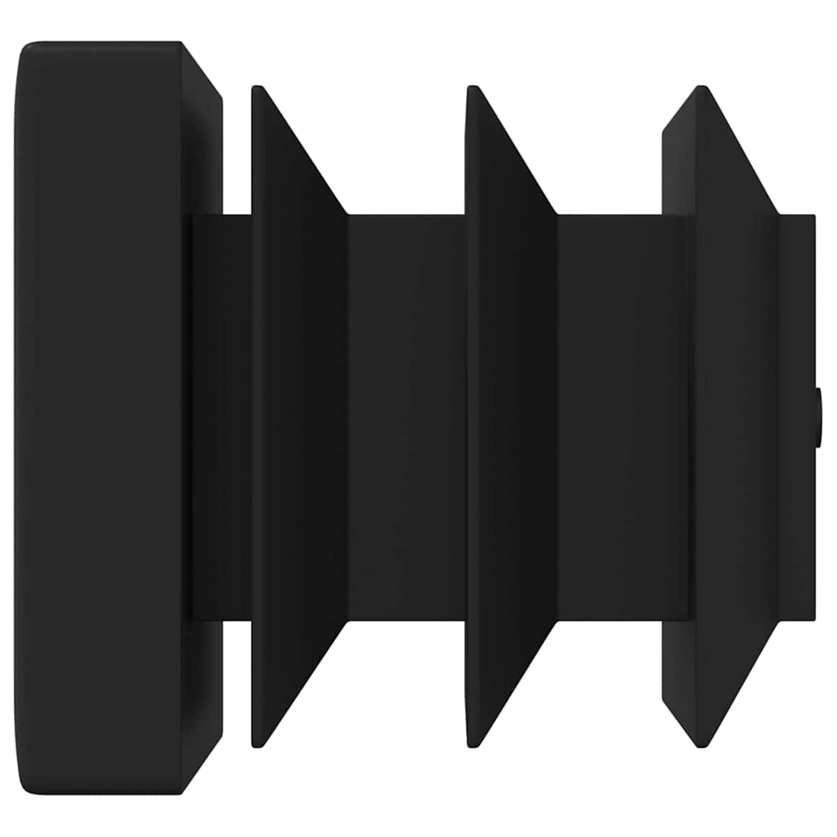 Endekapsler 10909 stk. Sort 15 x 15 x 15 mm PP - Billede 4