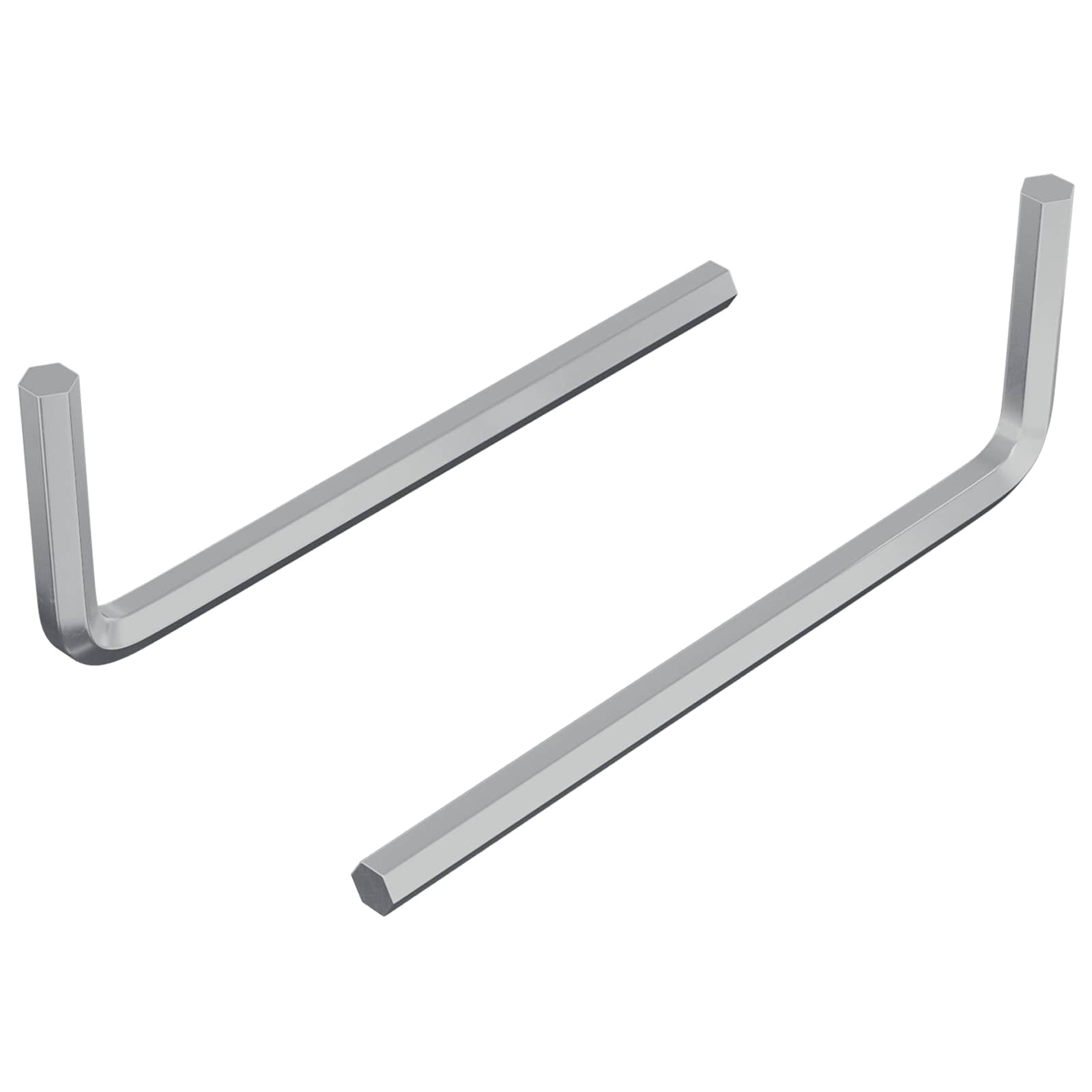 Thumbnail - vidaXL Inbusschlüssel 2 pcs Silber 32 x 86 mm Stahl