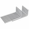 vidaXL Kuusnurkne V&otilde;ti 2118 tk H&otilde;bedane 22 x 66 mm Teras