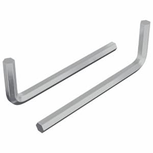 Šestihranný klíč 2 pcs Stříbrná 32 x 86 mm Ocel - obrázek 2