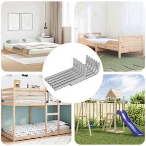 Šesterokotna ključa 12 pcs srebrna 32 x 86 mm Jeklo