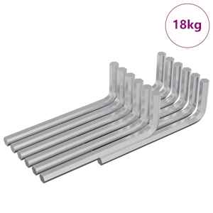 Šestihranný klíč 1800 pcs Stříbrná 32 x 86 mm Ocel - obrázek 3