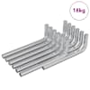 vidaXL Kuusnurkne V&otilde;ti 1800 tk H&otilde;bedane 32 x 86 mm Teras