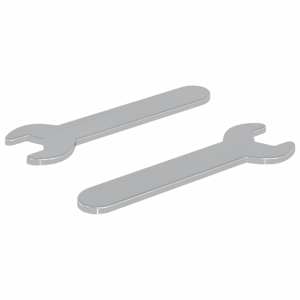 Klíč 2 pcs Stříbrná 10 mm Železo - obrázek 2