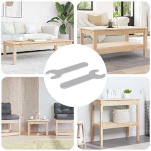 Ključ za vijake 2 pcs srebrna 13 mm elezo