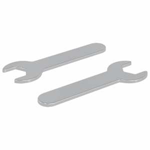 Klíč 2 pcs Stříbrná 13 mm Železo - obrázek 2