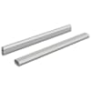 vidaXL Kapi vars 2 tk H&otilde;bedane 316 x 15 x 29 mm Alumiiniumisulamist