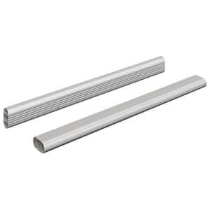Tyč Skříně 2 pcs Stříbrná 316 x 15 x 29 mm Hliníková slitina - obrázek 2