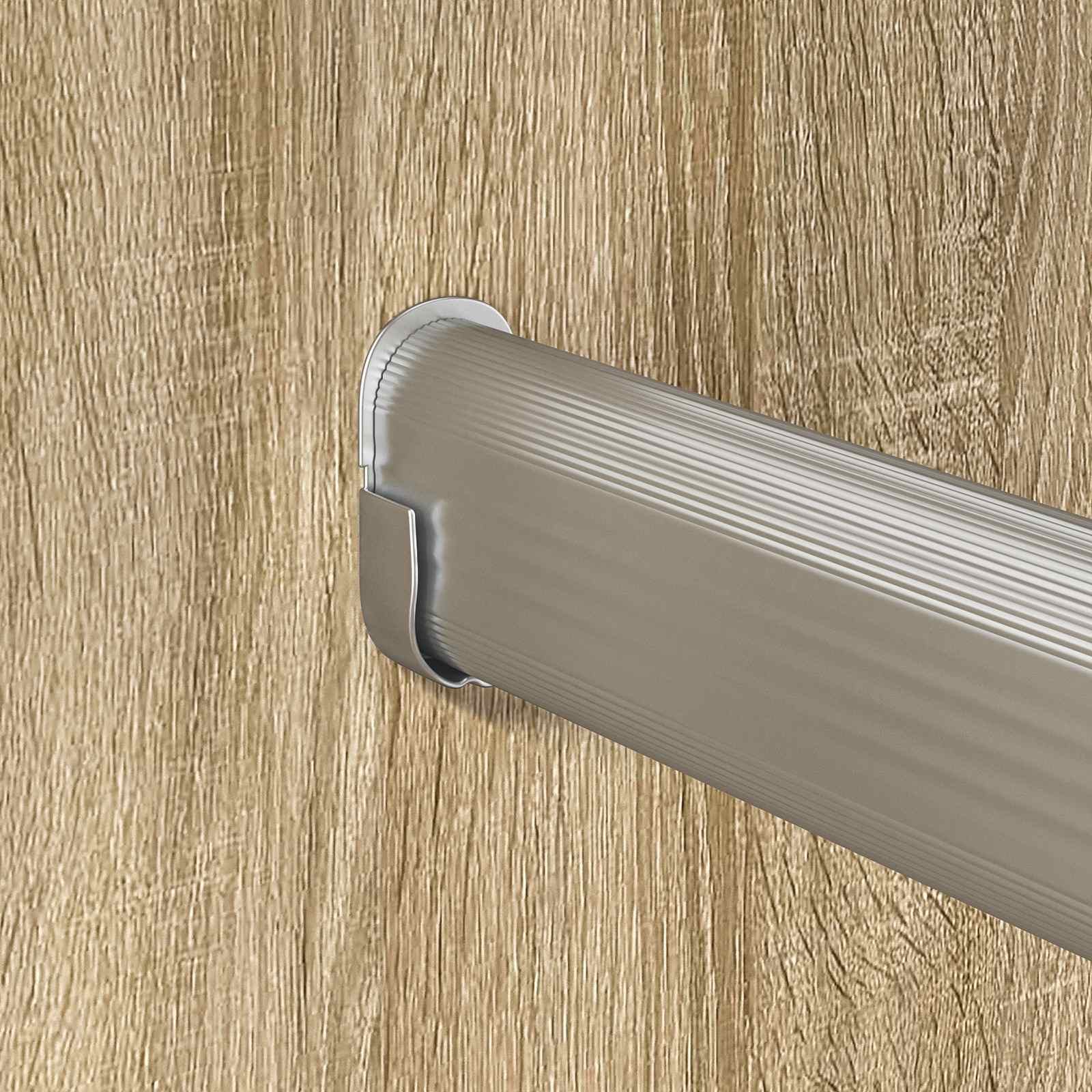 Șină pentru dressing 12 pcs Argintiu 764 x 15 x 29 mm [6]