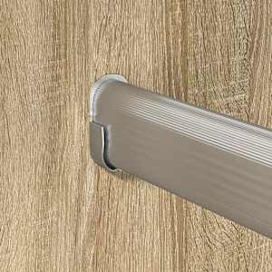 Tyč Skříně 12 pcs Stříbrná 372 x 15 x 29 mm Hliníková slitina - obrázek 7
