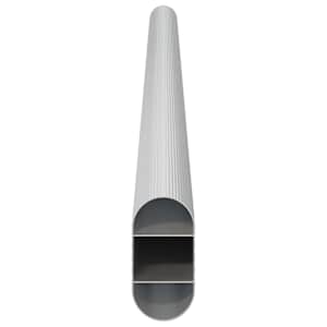 Tyč Skříně 12 pcs Stříbrná 372 x 15 x 29 mm Hliníková slitina - obrázek 5
