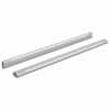 vidaXL Kapi vars 2 tk H&otilde;bedane 472 x 15 x 29 mm Alumiiniumisulamist