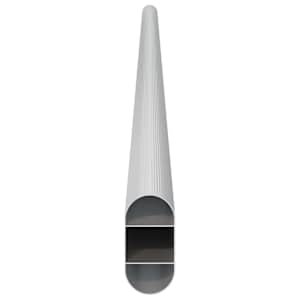 Tyč Skříně 12 pcs Stříbrná 664 x 15 x 29 mm Hliníková slitina - obrázek 5