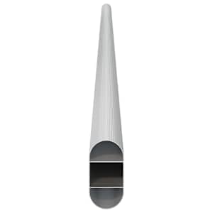Tyč Skříně 12 pcs Stříbrná 764 x 15 x 29 mm Hliníková slitina - obrázek 5