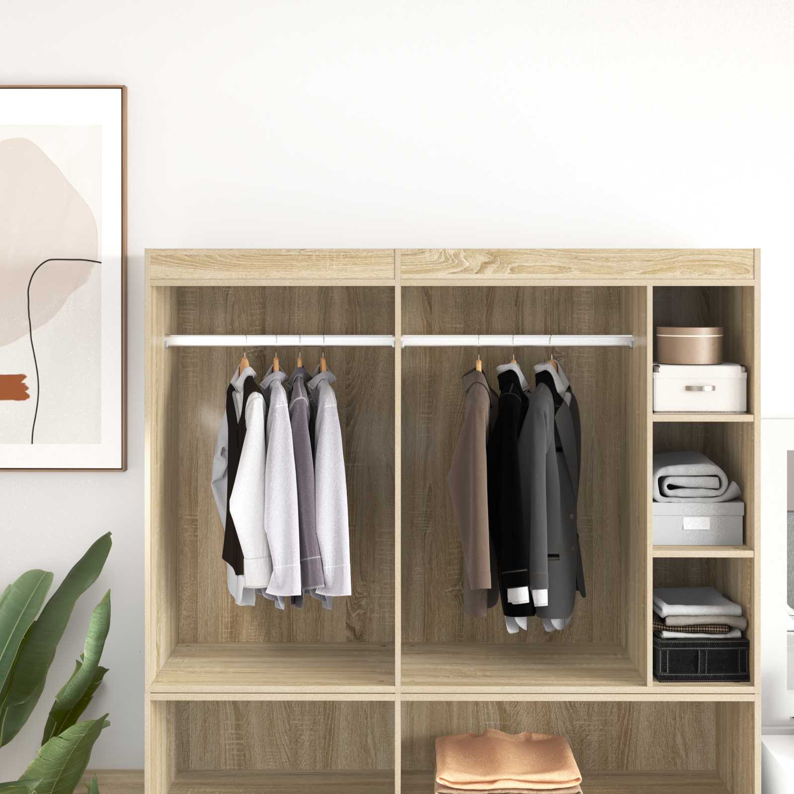 Șină pentru dressing 12 pcs Argintiu 764 x 15 x 29 mm [2]