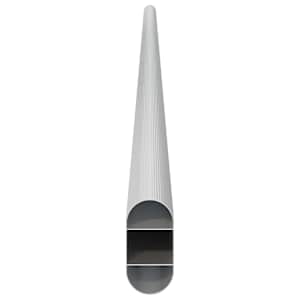 Tyč Skříně 12 pcs Stříbrná 864 x 15 x 29 mm Hliníková slitina - obrázek 5