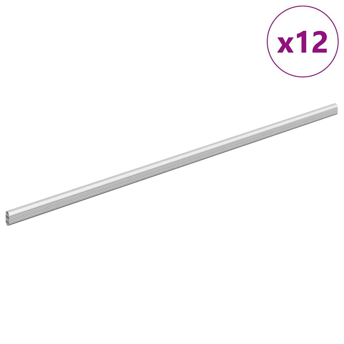Skab Stang. Sølv Aluminiumlegering - Billede 2