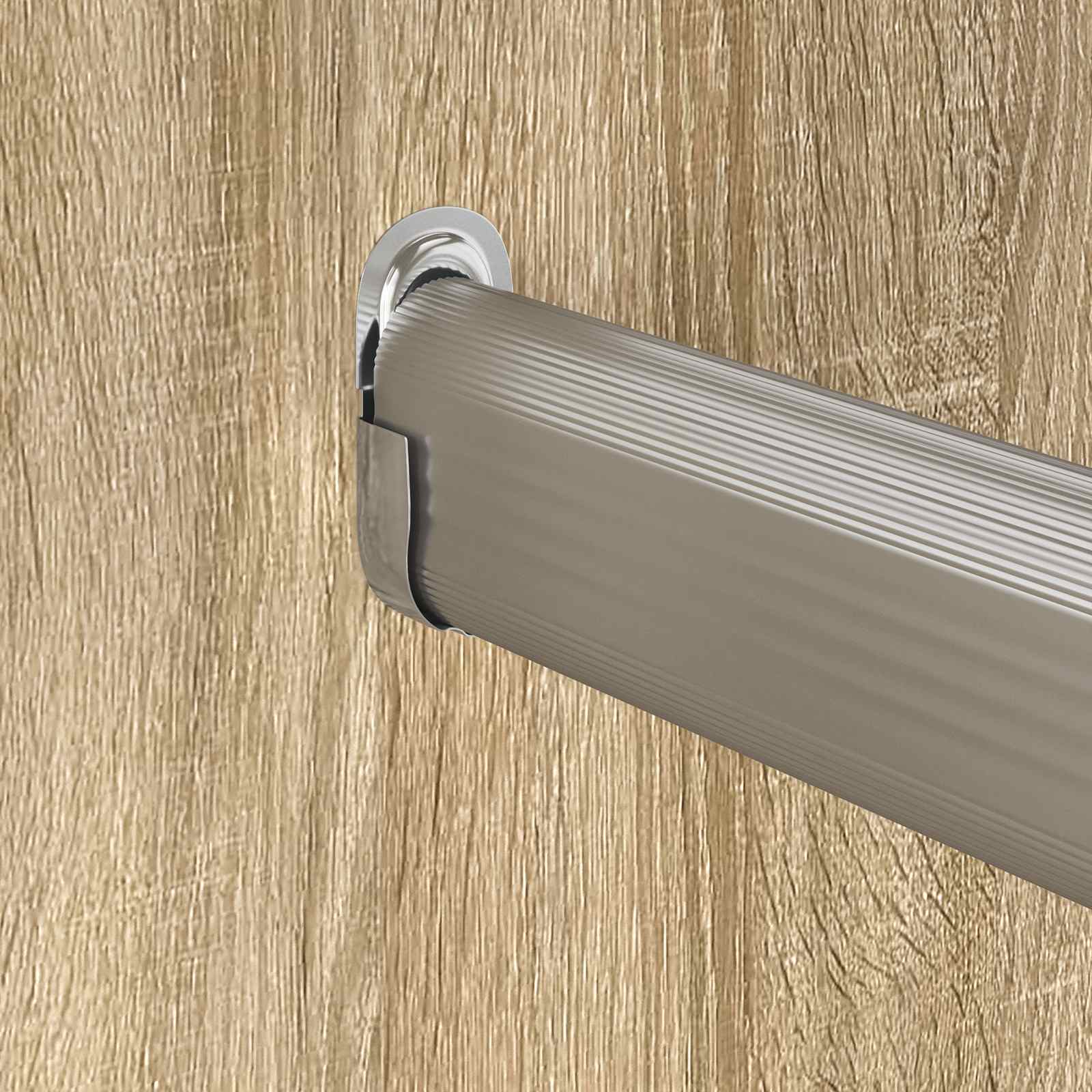 Nosilec za omarno palico 2 pcs Beli cink 40 x 18 x 10 mm elezo - slika 7