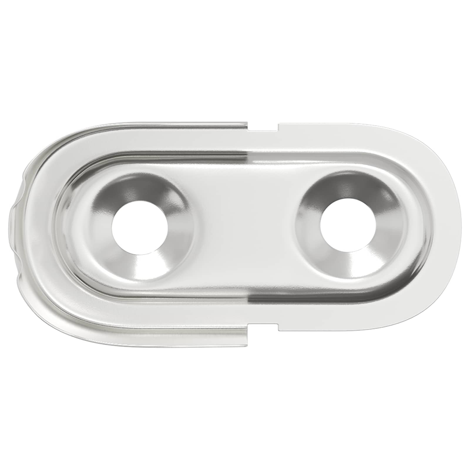 Nosilec za omarno palico 2 pcs Beli cink 40 x 18 x 10 mm elezo - slika 6