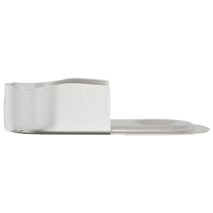 Konzole na šatní tyč 12 pcs Bílý zinek 40 x 18 x 10 mm Železo - obrázek 4