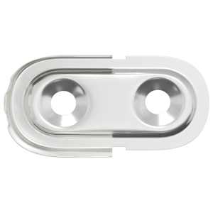 Konzole na šatní tyč 12 pcs Bílý zinek 40 x 18 x 10 mm Železo - obrázek 6